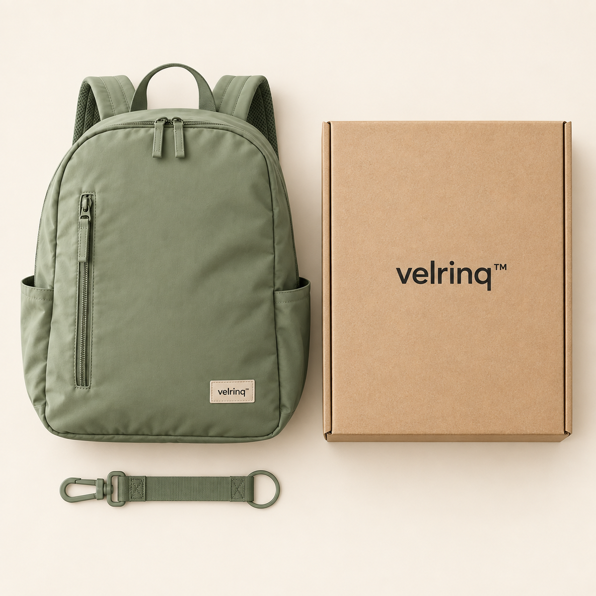velrniq™ AirLume Multi-Compartment Everyday Backpack